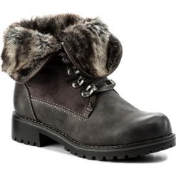 Buty zimowe damskie: Botki CLARA BARSON – WS722-24A Szary