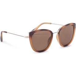 Okulary przeciwsłoneczne BIG STAR - Z74006 Gold/Brown. Pomarańczowe okulary przeciwsłoneczne damskie BIG STAR, retro. Za 89,90 zł.