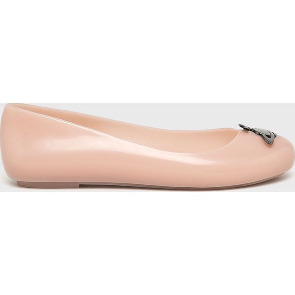 Melissa - Baleriny Vivienne Westwood Anglomania. Szare meliski damskie marki Melissa, z gumy. Za 599,90 zł.