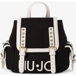 Liu Jo Collection - Plecak damski, czarny. Czarne plecaki damskie Liu Jo Collection, bez wzorów, rockowe. Za 649,95 zł.