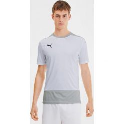 Puma teamGOAL 23 Koszulka Szary. Szare podkoszulki męskie Puma, l, bez wzorów, z poliesteru, bez kołnierzyka, z krótkim rękawem, krótkie. Za 119,95 zł.