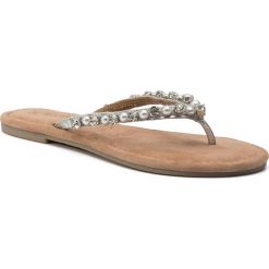 Japonki TAMARIS - 1-27111-22 Silver 941. Szare klapki damskie Tamaris, ze skóry. W wyprzedaży za 119,00 zł.