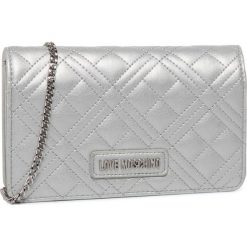 Torebka LOVE MOSCHINO JC4093PP1ALI0902. Szare torebki klasyczne damskie Love Moschino, bez wzorów, wizytowe, bez dodatków. W wyprzedaży za 359,00 zł.