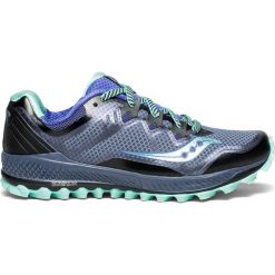 Buty Saucony Peregrine 8 W Fioletowo-Szare. Szare buty sportowe damskie marki Saucony, bez wzorów, rockowe, do biegania. Za 449,99 zł.