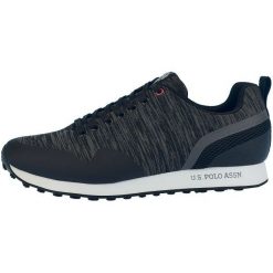 U.S. Polo Assn. Męskie Tenisówki Luis Knitted 41 Czarne. Czarne trampki męskie U.S. Polo Assn., bez wzorów, bez zapięcia. Za 369,00 zł.