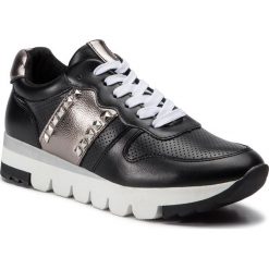Sneakersy XTI - 48901 Negro. Czarne półbuty damskie Xti, ze skóry ekologicznej. W wyprzedaży za 149,00 zł.