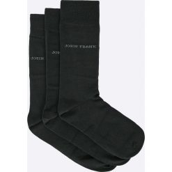John Frank - Skarpety (3-pack). Czarne skarpetki męskie marki John Frank, z bawełny. W wyprzedaży za 27,90 zł.