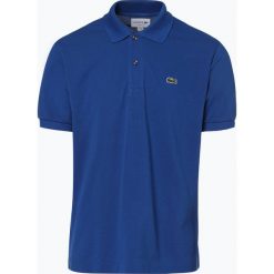 Lacoste - Męska koszulka polo, niebieski. Niebieskie koszulki męskie marki Lacoste, s, z aplikacjami, z bawełny, klasyczne, polo, bez rękawów. Za 399,95 zł.