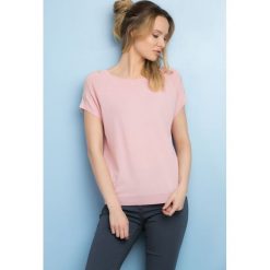 Swetry damskie: Sweter z krótkimi rękawami