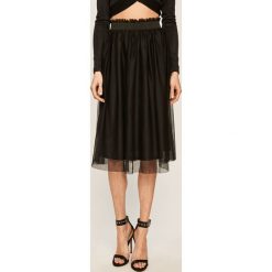 Only - Spódnica. Czarne spódniczki damskie ONLY, na co dzień, s, bez wzorów, z poliesteru, casualowe, maxi, rozkloszowane. Za 129,90 zł.