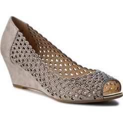 Półbuty damskie: Półbuty SCA’VIOLA – B-72 1620-2 Taupe