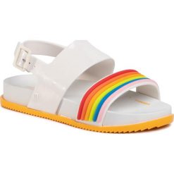 Sandały MELISSA - Mel Cosmic Sandal II Inf 32886 White/Yellow 52010. Białe sandały dziewczęce Melissa, z tworzywa sztucznego, bez zapięcia. Za 269,00 zł.