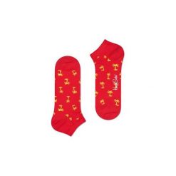 Skarpetki Happy Socks Low Socks PAB05-4000. Czerwone skarpetki męskie Happy Socks, z bawełny. Za 20,99 zł.