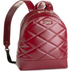 Plecak TRUSSARDI JEANS - T-Easy City Quilt Backpack Md 75B00665 R245. Czerwone plecaki damskie Trussardi Jeans, bez wzorów, z jeansu, eleganckie, bez dodatków. Za 649,00 zł.