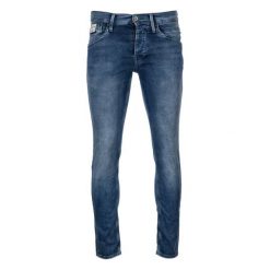 Pepe Jeans Jeansy Męskie Track 31/32 Niebieski. Niebieskie jeansy męskie Pepe Jeans, m, bez wzorów, z jeansu. W wyprzedaży za 388,00 zł.