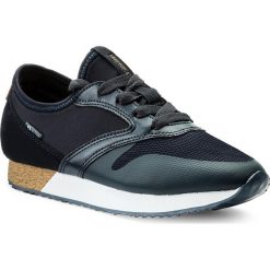 Sneakersy BIG STAR - AA274568 Navy. Niebieskie półbuty damskie BIG STAR, na co dzień, bez wzorów, ze skóry ekologicznej, retro, bez obcasa, na płaskiej podeszwie, bez zapięcia. W wyprzedaży za 129,00 zł.