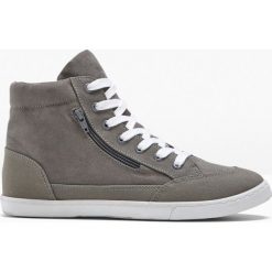 Wysokie sneakersy bonprix szary. Szare sneakersy damskie bonprix. Za 99,99 zł.