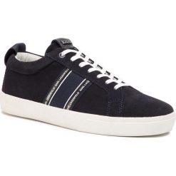 Sneakersy KARL LAGERFELD - KL51312 Navy Suede. Niebieskie sneakersy męskie marki KARL LAGERFELD, na co dzień, bez wzorów, ze skóry, eleganckie, bez zapięcia. Za 799,00 zł.