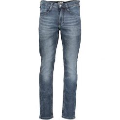 Dżinsy "Oregon" - Slim fit - w kolorze granatowym. Niebieskie jeansy męskie Mustang Men, m, w paski, klasyczne. W wyprzedaży za 197,95 zł.