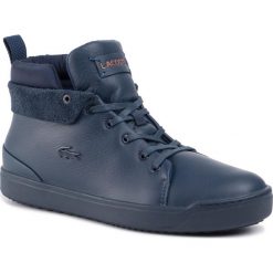 Sneakersy LACOSTE - Explorateur Classic 319 1 7-38CFA000195K Nvy/Nvy. Niebieskie półbuty damskie Lacoste, ze skóry. W wyprzedaży za 289,00 zł.