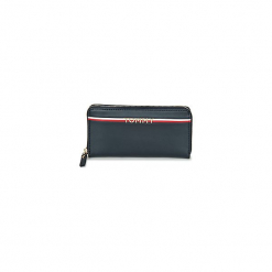Portfele Tommy Hilfiger CORP LEATHER ZA WALLET. Niebieskie portfele damskie TOMMY HILFIGER. Za 439,00 zł.