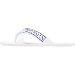 Emporio Armani Sandały kąpielowe white/night. Białe kąpielówki męskie Emporio Armani, z materiału. Za 339,00 zł.