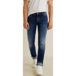 Mango Man - Jeansy Tim4. Zielone jeansy męskie marki Mango Man, m, bez wzorów. Za 199,90 zł.