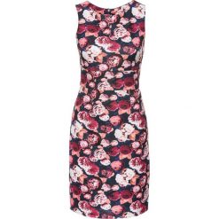 Sukienka neoprenowa bonprix kobaltowy z nadrukiem. Niebieskie sukienki na komunię marki bonprix, z nadrukiem, z materiału. Za 59,99 zł.