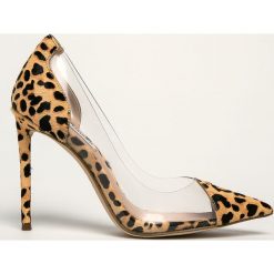 Steve Madden - Szpilki Malibu-L. Żółte szpilki Steve Madden, bez wzorów, ze skóry, bez obcasa, na obcasie, bez zapięcia. W wyprzedaży za 329,90 zł.