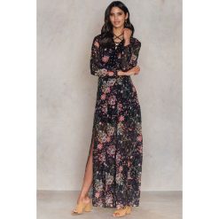 Długie sukienki: Trendyol Sukienka maxi Desenli - Multicolor