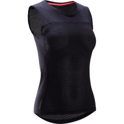 Podkoszulka na rower damska. Czarne podkoszulki damskie TRIBAN, xl, bez wzorów, z elastanu, bez rękawów. Za 39,99 zł.