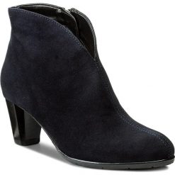 Botki ARA - 12-43408-18 Blau. Niebieskie buty zimowe damskie marki ara, ze skóry ekologicznej. W wyprzedaży za 269,00 zł.
