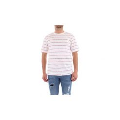 T-shirty z krótkim rękawem Calvin Klein Jeans J30J309843. Białe t-shirty męskie marki Calvin Klein Jeans, s, bez wzorów, z jeansu, bez kołnierzyka, krótkie. Za 135,44 zł.