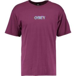 T-shirty męskie z nadrukiem: Obey Clothing CREEP SCAN Tshirt z nadrukiem raspberry