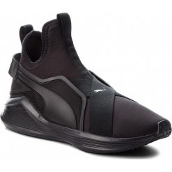 Buty PUMA - Fierce Sleek Wn's 191155 01 Puma Black/Puma Black. Czarne buty do fitnessu damskie Puma, z materiału. W wyprzedaży za 309,00 zł.