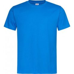 Błękitny Bawełniany T-Shirt Męski Bez Nadruku -STEDMAN- Koszulka, Krótki Rękaw, Basic, U-neck TSJNPLST2000oceanblue. Niebieskie koszulki męskie Stedman, m, z nadrukiem, z bawełny, casualowe, bez kołnierzyka, krótkie. Za 24,00 zł.