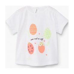 Bluzki dziewczęce: Mango Kids – Top dziecięcy Mariona 62-80 cm