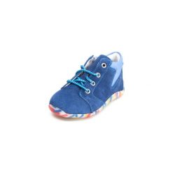 Pepino Boys Buty do nauki chodzenia Charlie tinte/royal (średnie) - niebieski - Gr.Moda (6 - 24 miesięcy ). Niebieskie buciki niemowlęce chłopięce marki Pepino, na sznurówki. Za 229,00 zł.
