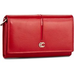 Portfele damskie: Duży Portfel Damski CARRA – PC119/2 Rosso