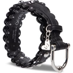 Pasek Damski LIU JO - Belt 3,5 Cm N69232 E0033 Nero 22222. Czarne paski damskie Liu Jo, w paski, ze skóry ekologicznej. Za 299,00 zł.
