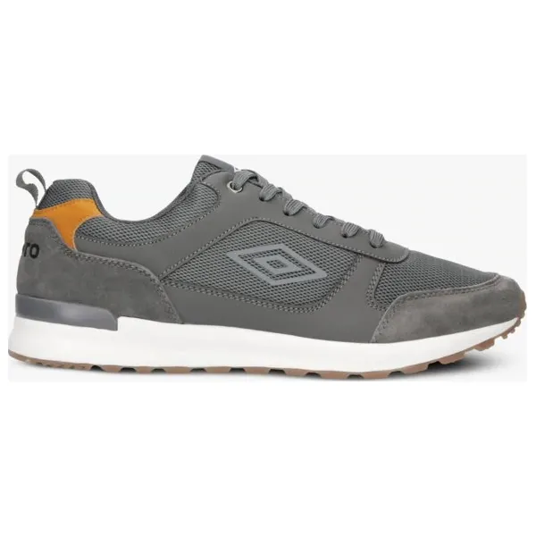 Umbro Esephus buty męskie, szary, rozmiar 43. Szare buty sportowe męskie Umbro, ze skóry, bez zapięcia. W wyprzedaży za 79,99 zł.