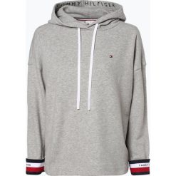 Tommy Hilfiger - Damska bluza nierozpinana, szary. Szare bluzy damskie TOMMY HILFIGER, l, bez wzorów, bez rękawów, bez kaptura. Za 399,95 zł.