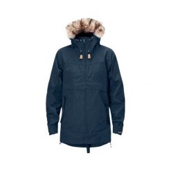 Fjällräven Iceland Anorak W., Granatowy | 560 | Z. Niebieskie kurtki damskie Fjällräven, bez wzorów. W wyprzedaży za 1550,93 zł.