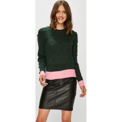 Noisy May - Sweter Sabrina. Szare swetry damskie marki Noisy May, s, bez wzorów, z dzianiny, z krótkim rękawem, krótkie, bez kaptura. W wyprzedaży za 59,90 zł.