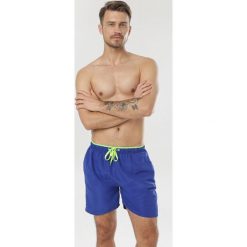 Granatowe Szorty Neamegonia. Niebieskie spodenki i szorty męskie Born2be, xl, bez wzorów. W wyprzedaży za 24,99 zł.
