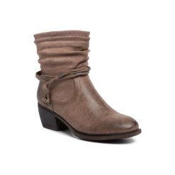 Clara Barson WS2905-02. Czarne botki damskie Clara Barson, ze skóry ekologicznej, bez obcasa, bez zapięcia. Za 149,99 zł.