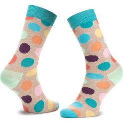 Skarpety Wysokie Unisex HAPPY SOCKS - BDO01-1001 Kolorowy. Skarpetki damskie Happy Socks, bez wzorów, z elastanu. Za 34,90 zł.