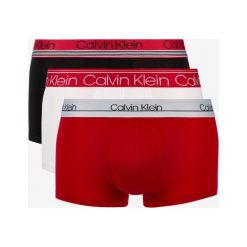 Calvin Klein 3-pack Bokserki Czarny Czerwony Biały. Czerwone bokserki męskie Calvin Klein, bez wzorów, z elastanu. Za 209,95 zł.