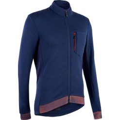 Koszulka długi rękaw na rower RC900 merynos męska. Niebieskie koszulki męskie TRIBAN, xl, bez wzorów, z poliesteru, rowerowe. Za 249,99 zł.