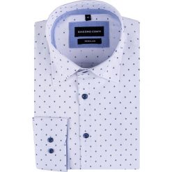Koszula SIMONE KDBR000768. Koszule męskie Giacomo Conti, m, bez wzorów, z bawełny, button down, bez rękawów. Za 259,00 zł.